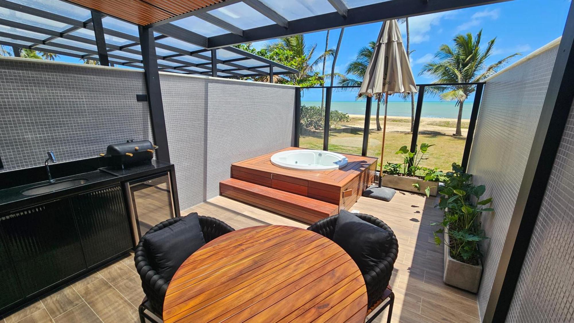 Loft Com Hidromassagem Frente Mar E Pe Na Areia *